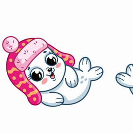 Малыш нерпёнок