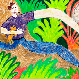 Иллюстрация к «Плих и Плюх» Даниила Хармса