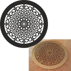 макет круглого панно