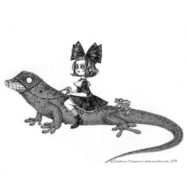 Lizard rider