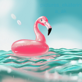 Фламинго 🦩 номер два)