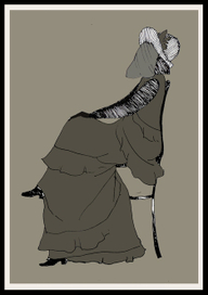 Иллюстрация по спектаклю Театра Доктора Дапертутто (г. Пенза) "Вдовы"(С.Мрожек) 