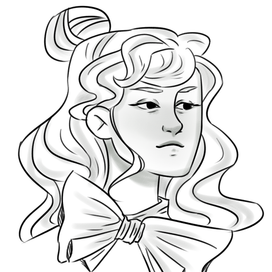 скетч по фото