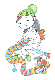 Вязальщица