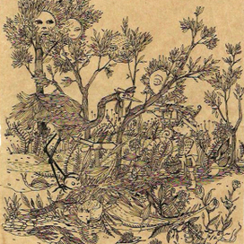 цапля и лис