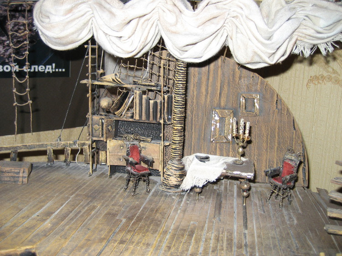 Макет к острову сокровищ  