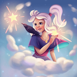 Девочка со звездой