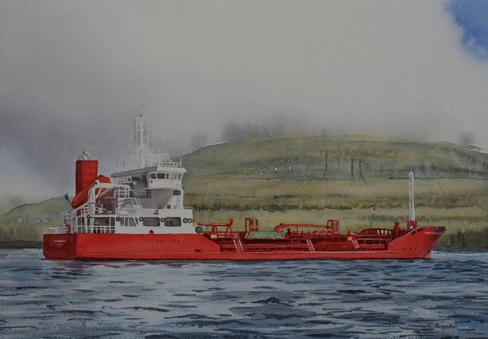 Танкер Газпром Вест