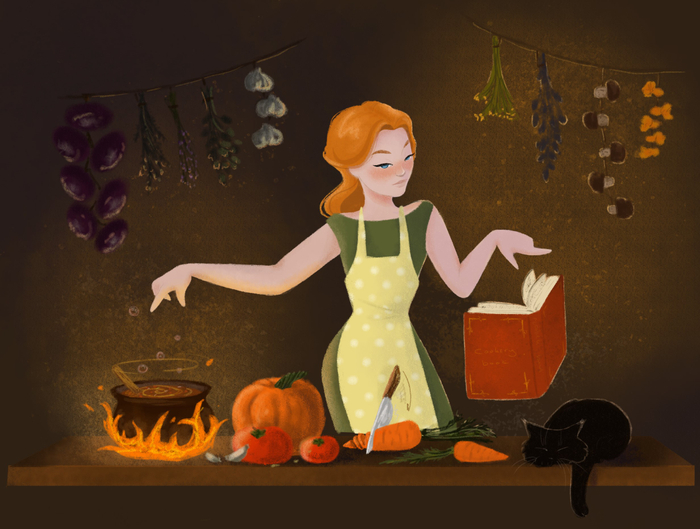 Колдунья на кухне