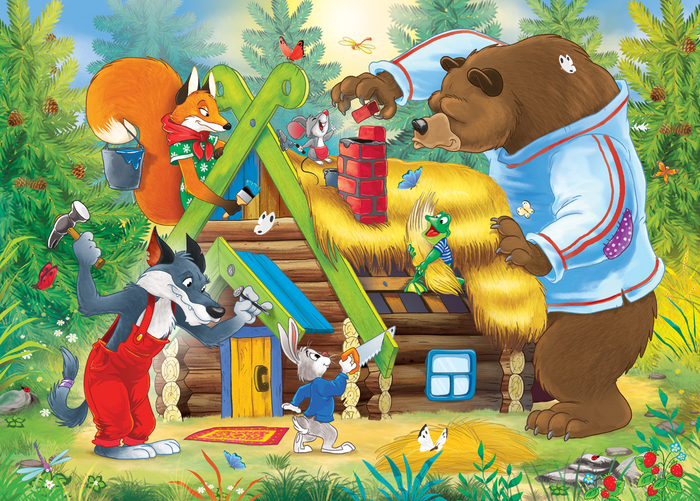 теремок. реконструкция