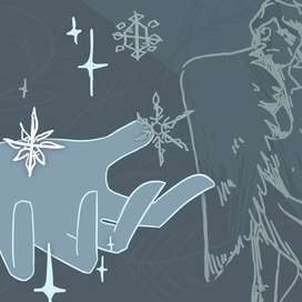 обложка анимационного ролика "люди как снежинки"