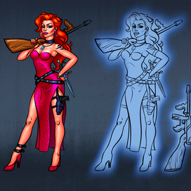 Эскиз персонажа