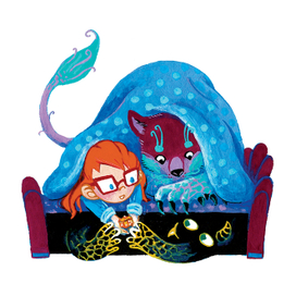 Kids Tricks Week art challenge «Подкроватный монстр»