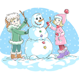 Зимние забавы