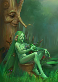 Кикимора болотная