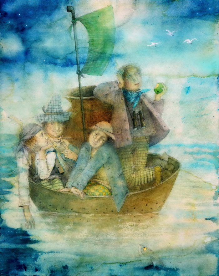 скетч. Э.Лир "В страну Джамблей"