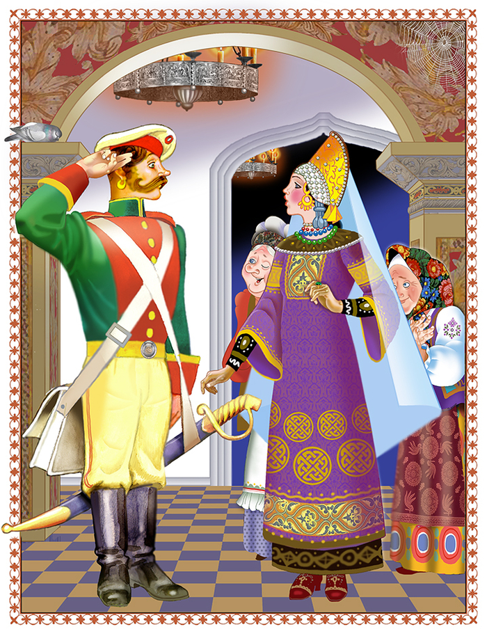 Из сборника сказок "Иван царевич и серый Волк"