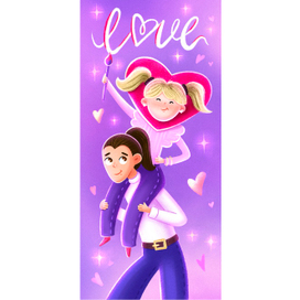 Иллюстрация для упаковки шоколада 