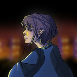 Задумчивая девушка