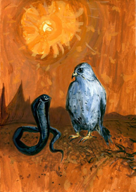 Иллюстрация к Книге Закона А.Кроули, 1