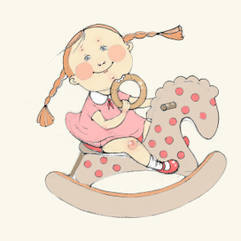 С бубликом и на коне!