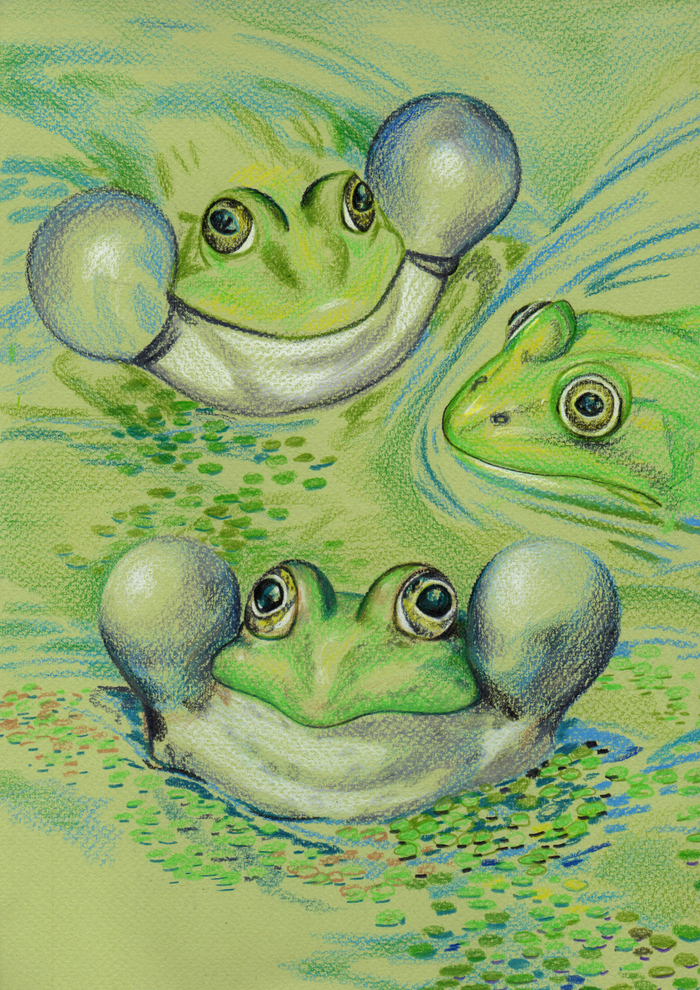 Иллюстрация книги Ю.Маслова Пряник для слона