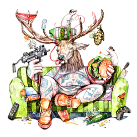 "ДИВАННЫЙ ВОИН"