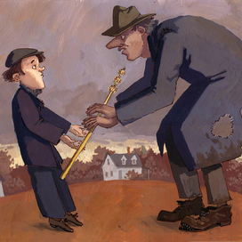 Продавец громоотводов