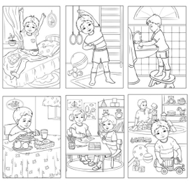 Распорядок дня в детском саду (часть 1)