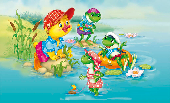 Утенок учится считать-3