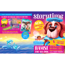 Обложка для британского журнала "Storytime magazine"