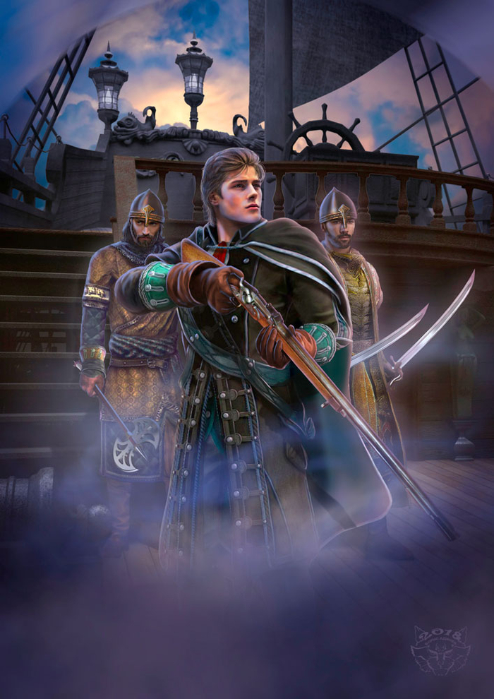 Иллюстрация к книге.. 