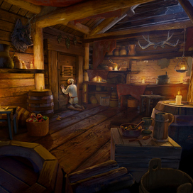 Хижина отца из фильма Последний Алконост