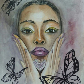 красивая девушка