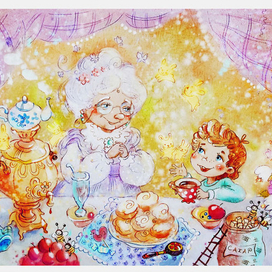 В гостях у бабушки-волшебницы