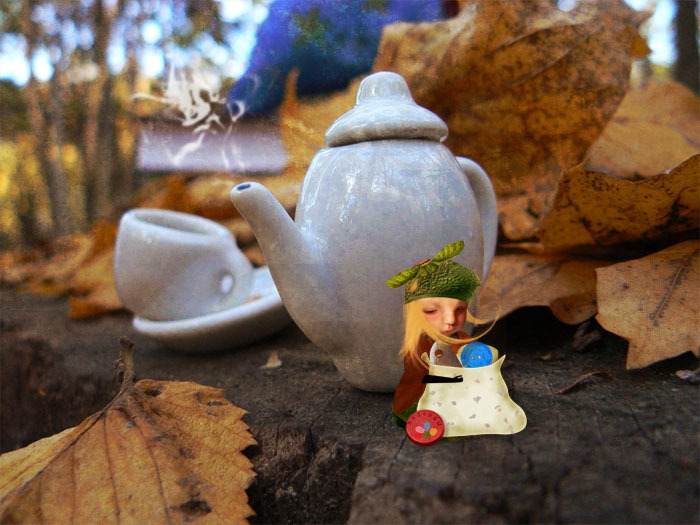 иллюстрация к сказкам Анны Никольской „Сиреневый лес“