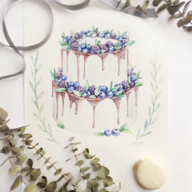 Illustration for confectionery