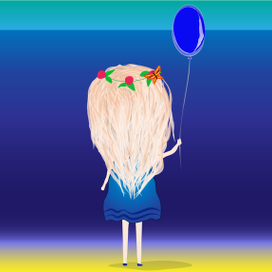 Девочка с шариком