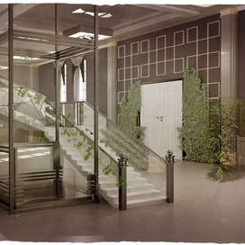 Interior of Flora Gallery