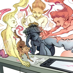 Иллюстрация на конкурс ARTISTS