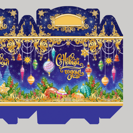 Дизайн новогодней упаковки