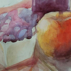 кусочек работы из живописи 