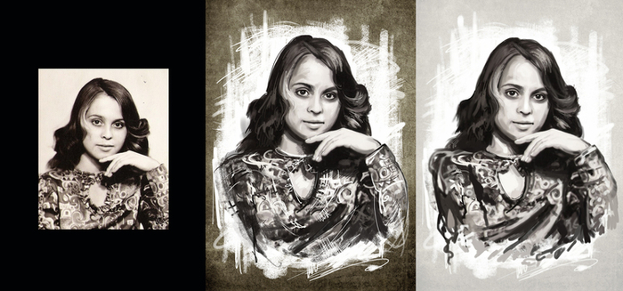 непринятый портрет