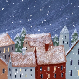 Иллюстрация для книги «Снежная королева»