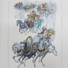 Святки. (Война и мир.)