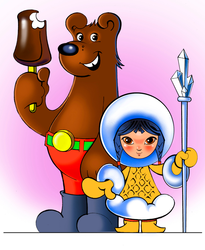 Персонажи для рекламы 