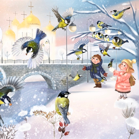 "Синички" автор Н. Цивилев, издательство Перо