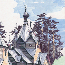 Ахуны, церковь.