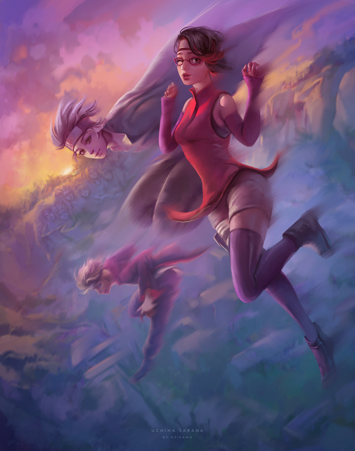 Учиха Сарада из Boruto