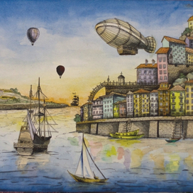 Город у моря